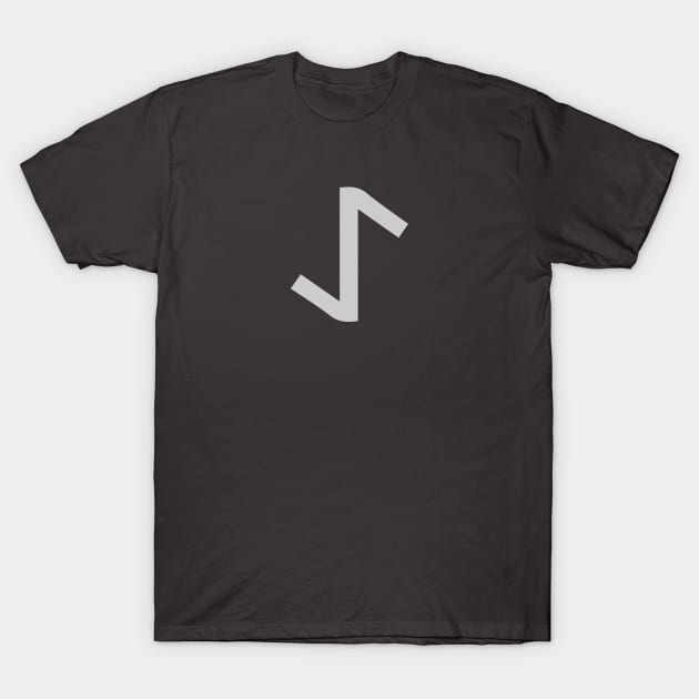 𐰀 - Letter A & Letter E - Old Turkic Alphabet T-Shirt by ohmybach